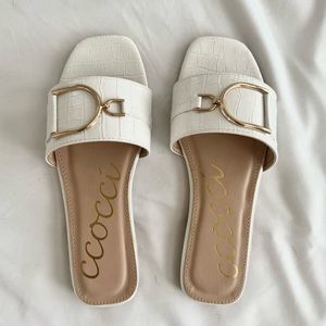 CCOCCI White Sandals